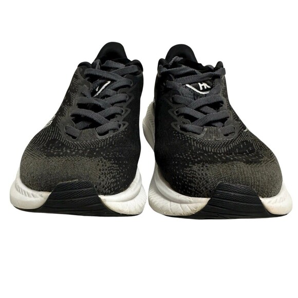 Hoka One One Womens Mach 6 1147834 BWHT Black Running Shoes Sneakers Size 5.5D - Picture 7 of 13